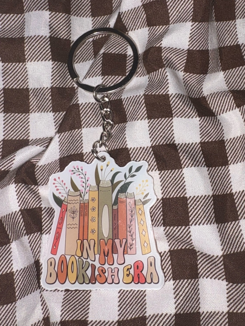 Bookish Keychain - 'In My Bookish Era'